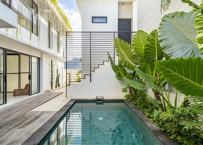 Вилла Chic 4Br Villa Kenza Canggu By Orivista *