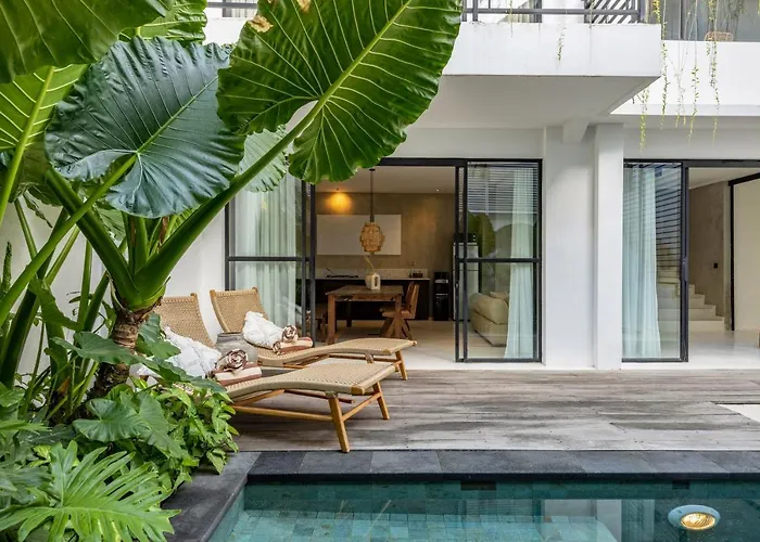 Chic 4Br Villa Kenza Canggu By Orivista Вилла