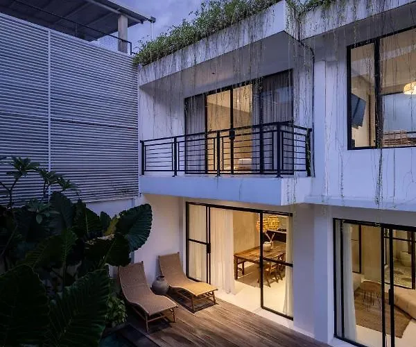 Chic 4Br Villa Kenza Canggu By Orivista * Чангу
