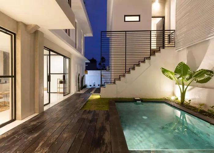 Вилла Chic 4Br Villa Kenza Canggu By Orivista